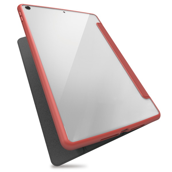 ELECOM エレコム TB-A21RTSLFCRD iPad 10.2インチ 第9世代 保護ケース フラップ付き レッド -お取り寄せ品- 4549550237536-ds