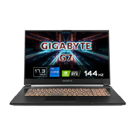 ゲーミングノートパソコン GIGABYTE ギガバイト G7 MD-71JP123SO Core i7-11800H NVIDIA GeForce RTX 3050 Ti 17.3インチ Windows 11 Home 4719331830410-ds
