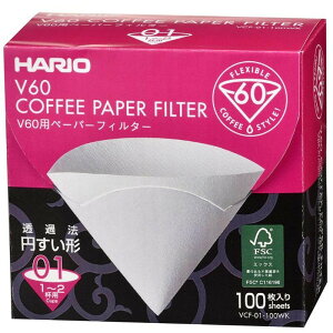 nI(HARIO) V60py[p[tB^[W 100 VCF-01-100WK -񂹕i-ykCꗣ͔zsz