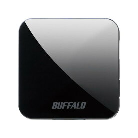 無線LAN親機 11ac/n/a/g/b 433/150Mbps トラベルルーター ブラック WMR-433W2-BK BUFFALO バッファロー お取り寄せ