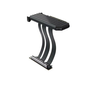 HYTE ���C�U�[�P�[�u�� PCIE50 HYPER RISER Pitch Black �O���t�B�b�N�J�[�h�c�u�����C�U�[�P�[�u�� PCIe 5.0�ڑ��ARTX 5090/RX 9070 XT�Ή��y�L�����Z���s�E�k�C�����ꗣ���z���s�z 1220000352599-ds