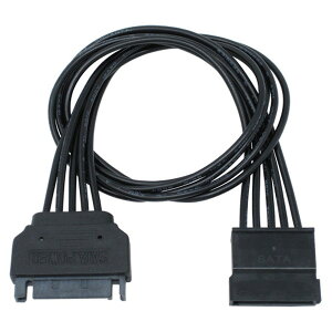 Ainex �A�C�l�b�N�X �V���A��ATA�p�d�������P�[�u�� 30cm �u���b�N SA-047SAB-BK�y�L�����Z���s�E�k�C�����ꗣ���z���s�z -������- 4562412838627-ds