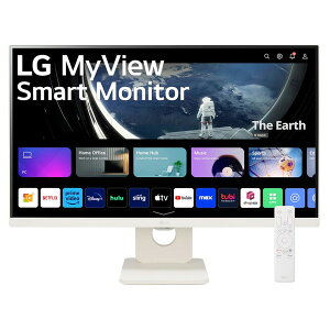 PCj^[ tfBXvC LGGNgjNX LG Electronics MyView Smart Monitor 25SR50F-W zCg 24.5^ Ch 𑜓x tHD 1920x1080 IPSpl ͒[q HDMIx2 4989027026360-ds