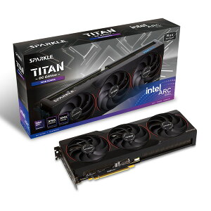 SPARKLE Intel Arc B580 TITAN Nox OC OtBbNXJ[h SB580TB-12GOC gvt@ TORN N[O 2.0 ^obNv[g 2.2Xbg FGDDR6/12GByLZsEkCꗣzs