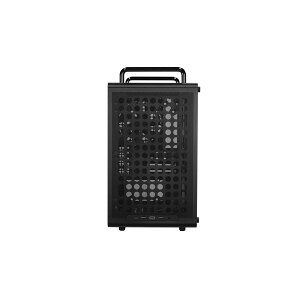 CoolerMaster PC�P�[�X Q340-KGNN-S00�iQube 340 Black With Handle�j QUBE 340 ���W�����[�݌v �Ή�MB�FMini-ITX, Micro-ATX / 1 x 140mm non-ARGB Black Fan ���ځy�L�����Z���s�E�k�C�����ꗣ���z���s�z 4719512169148-ds