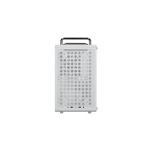 CoolerMaster PC�P�[�X Q340-WGNN-S00�iQube 340 White With Handle�j QUBE 340 ���W�����[�݌v �Ή�MB�FMini-ITX, Micro-ATX / 1 x 140mm non-ARGB Black Fan ���� �z���C�g �y�L�����Z���s�E�k�C�����ꗣ���z���s�z 47195121