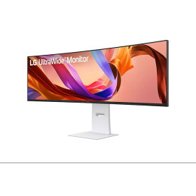 PCモニター・液晶ディスプレイ LGエレクトロニクス(LG Electronics) 49U950A-W 49インチ 解像度 DQHD 5120x1440 IPSパネル ノングレア 非光沢 入力端子 HDMIx2/USB Type-Cx1/DisplayPort1.4x1 4989027030305-ds