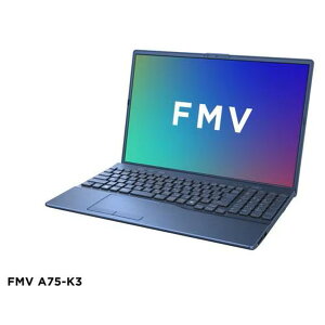 �m�[�g�p�\�R�� FUJITSU / �x�m�� FMV Note A A75-K3 FMVA75K3LY [���^���b�N�u���[] (16�^ / Windows 11 Home 64bit / ��13���� �C���e�� Core i7 1355U / ������ 16GB / SSD 512GB / Office�t�� / �d�� 1.9kg)�y�L�����Z���s�E