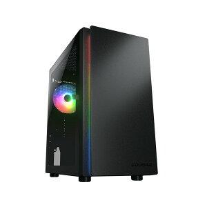 COUGAR PCP[X CGR-5PC4B-RGB (Purity RGB Black) ~j^[ ubN TChplKX VvfUC Ή}U[{[h : Mini ITX / Micro ATX yLZsEkCꗣzsz 4541
