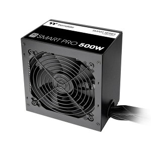 Thermaltake �d�����j�b�g Smart Pro 500W STANDARD PS-SPD-0500NNFAWJ-1 80PLUS Standard�F�� 500W ATX PC�d�����j�b�g�y�L�����Z���s�E�k�C�����ꗣ���z���s�z -������- 4711475645202-ds