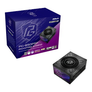 ASRock PC�d�� Phantom Gaming SFX�V���[�Y 850W PG-850PSF 80Plus PLATINUM�F�� �d�����j�b�g PCIe5.1�Ή� �W��SFX�t�����W�����[ SFX 12V-2x6 �P�[�u���t���y�L�����Z���s�E�k�C�����ꗣ���z���s�z -������