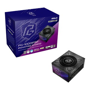 ASRock PC�d�� Phantom Gaming SFX�V���[�Y 1000W PG-1000PSF 80Plus PLATINUM�F�� �d�����j�b�g PCIe5.1�Ή� �W��SFX�t�����W�����[ SFX 12V-2x6 �P�[�u���t�� �y�L�����Z���s�E�k�C�����ꗣ���z���s�z -�����