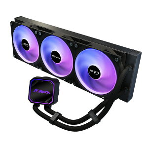ASRock ����N�[���[ Pro 360 ARGB �u���b�N �ȈՐ���CPU�N�[���[ 360mm �A���t�@���d�l LGA1851/1700 AM5/AM4�Ή� ���ϋv Pro�V���[�Y�y�L�����Z���s�E�k�C�����ꗣ���z���s�z -������- 4711581493537-