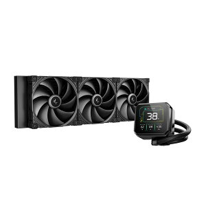 DEEPCOOL ����CPU�N�[���[ R-SPT420-BKDSMP-G-1 SPARTACUS 420 420mm���f�� 3.4�C���`������LCD�f�B�X�v���C���� ��6����|���v�̗p �ȈՐ��� �t���O�V�b�v���f���y�L�����Z���s�E�k�C�����ꗣ���z���s��