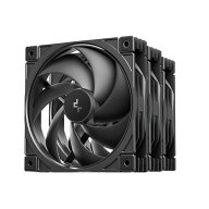 DEEPCOOL ケースファン FD12 V2 3IN1 3個パック ブラック R-FD12V2-BKNPN3-G 120mm PWM 制御対応 Hydro B…