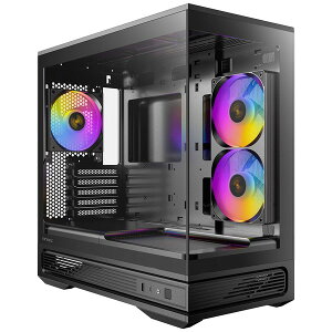 �y5��16�������zAntec PC�P�[�X Constellation C2M �u���b�N C2M ARGB �s���[���X�� Micro ATX�P�[�X 2�ʃs���[���X�����K���X RTX50�Ή� ��p�^ �~�j�^���[ �ő�6�t�@���Ή� / 360mm���� / 165mm CPU���y�L�����Z