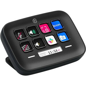 Elgato Stream Deck Neo (Black) �u���b�N 10GBJ9911 �G���K�g �X�g���[���f�b�N�l�I ���� �z�M �Q�[�� ���y �J�X�^�}�C�Y�\�ȃL�[8�� �^�b�`�|�C���g2�y�[���v�m�F�E�L�����Z���s�E�k�C�����ꗣ