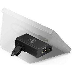 Elgato Network Dock for Stream Deck 10GBW9901 �L���C�[�T�l�b�g�A�_�v�^�[ PoE�܂���USB�d���Ή� �ȒP�ȃf�o�C�X��ł̃Z�b�g�A�b�v �G���K�g�y�[���v�m�F�E�L�����Z���s�E�k�C�����ꗣ���z���s�z