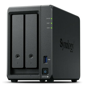 Synology NAS�L�b�g DiskStation Plus series DS725+ 2�x�C 2.5/3.5 SATA�Ή� M.2 NVMe SSD slot���� 2.5G-NIC���� �g�����j�b�g�ڑ��\ �y�L�����Z���s�E�k�C�����ꗣ���z���s�z -������- 0846504006038-ds