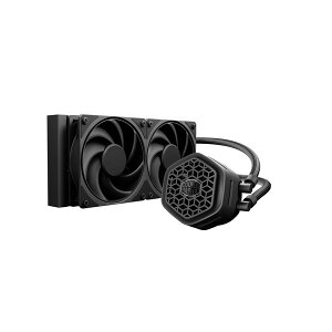 CoolerMaster ����CPU�N�[���[ MasterLiqiud Atmos II Stealth 240 MLX-D24M-A24DK-R1 240mm���W�G�[�^�[ ���^29mm���W�G�[�^ Mobius�t�@�� �É�25dB / Intel LGA1851 1700 / AMD AM5�Ή��y�L�����Z���s�E�k�C�����ꗣ���z��