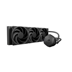 CoolerMaster ����CPU�N�[���[ MasterLiqiud Atmos II Stealth 360 MLX-D36M-A24DK-R1 360mm���W�G�[�^�[ ���^29mm���W�G�[�^ Mobius�t�@�� �É�25dB / Intel LGA1851 1700 / AMD AM5�Ή��y�L�����Z���s�E�k�C�����ꗣ���z��