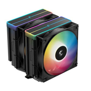 DEEPCOOL ���CPU�N�[���[ AG620 BK ARGB V2 �u���b�N �c�C���^���[�^ 120mm�t�@�� 2��� Intel LGA1851 AMD AM5 �Ή� �����\ ��p�y�L�����Z���s�E�k�C�����ꗣ���z���s�z 6933412729242-ds