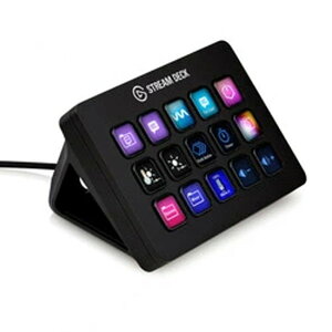 Elgato Stream Deck MK.2 (���{��p�b�P�[�W) 10GBA9900-JP �G���K�g �X�g���[���f�b�N ���� �z�M �Q�[�� ���y �R���g���[���p�b�h USB-A�ڑ� �N���V�b�NLCD 15�L�[�y�[���v�m�F�E�L�����Z���s�E�k�C��