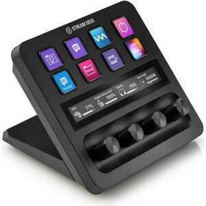 Elgato Stream Deck + (���{��p�b�P�[�W) 10GBD9901-JP �G���K�g �X�g���[���f�b�N ���� �z�M �Q�[�� ���y �^�b�`�X�g���b�v���� �_�C���� �J�X�^���\��LCD�L�[�y�[���v�m�F�E�L�����Z���s�E�k�C