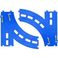 プラレール R-28 複線ターンアウトレール おもちゃ こども 子供 男の子 電車 3歳 0389-4904810301585-ds …
