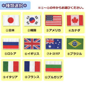 楽天市場 国旗ワッペン 大 日本 韓国 アメリカ カナダ ロシア イギリス オーストラリア ブラジル イタリア フランス ブルガリア 刺繍 アイロン接着 おともだちの広場