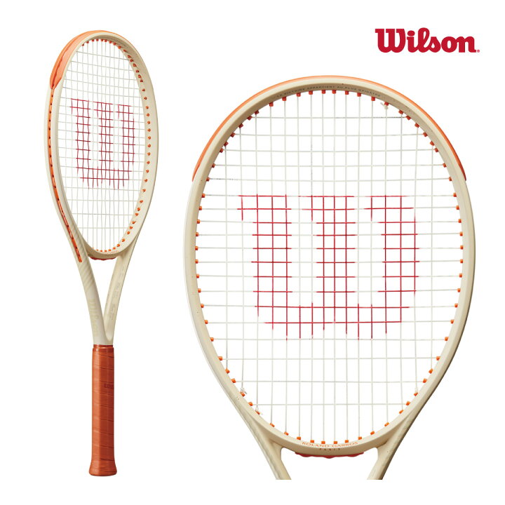 楽天市場】WILSON ウィルソン ROLAND GARROS 2024 CLASH 100 V2 テニス 