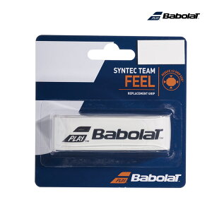 Babolat Syntec Team ホワイト 670065-wh リプレイスメントグリップ 1本入り バボラ テニス アクセサリ 小物 グリップテープ シンテックチーム