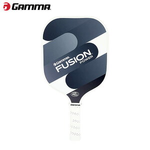 GAMMA �s�b�N���{�[���p�h�� FUSION POWER (�u���b�N) �������� PICKLEBALL PADDLE �K���} BLACK 13mm ���� �Q�[�� ���S��