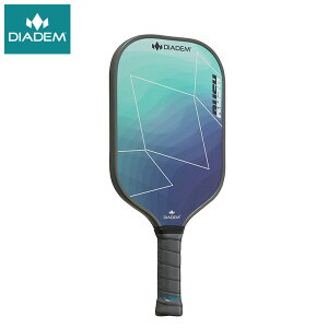 �_19��20���`28h���聚�ő�|�C���g47.5�{�^DIADEM Rush �s�b�N���{�[���p�h�� BLU×GRN TPA006 �_�C�A�f�� PICKLEBALL PADDLE ���b�V�� ���P�b�g �u���[ �O���[��