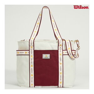 WILSON�@BEAR �x�A �g�[�g�o�b�O�@WR8048001001�@2025FW�@���C���@���P�o�@2�{���[�@BEAR�V���[�Y�@�E�C���\���@�e�j�X�@�l�C�u�����h�@�I�V�����@�X�|�[�c