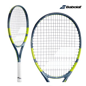 Babolat�@�s���A�A�G�� �W���j�A25�@PURE AERO JR 25�@140538�@�o�{���@2026�@�L�b�Y�@�e�j�X���P�b�g�@�O���[×�C�G���[�@25�C���`