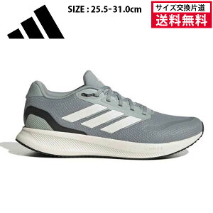 �y�T�C�Y�����Г����������z �A�f�B�_�X �����j���O�V���[�Y RUNFALCON 5 �����Y 26SS �O���[×�z���C�g JQ6975 adidas �����t�@���R�� �X�j�[�J�[