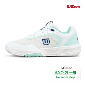 �y14��20���`28H���聚�ő�|�C���g47�{�zWILSON �R�[�g�O���C�h �I���jW WRS340140�@COURTGLIDE OMNI W�@�E�B���\���@Wh×Bay×Skipper blue�@2026SS�@�e�j�X�V���[�Y�@���f�B�[�X