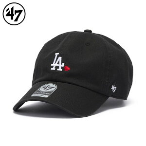47 �L���b�v �N���[���i�b�v ���T���[���X�E�h�W���[�X WITH HEART ���j�Z�b�N�X 26SS �u���b�N 14920417 �X�q �t�H�[�e�B�Z�u�� �E�B�Y �n�[�g CLEAN UP