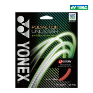 YONEX　ポリアクションアンリーシュ　SGPU-639　2026SS　フラッシュレッド　オールラウンド　ストリング…