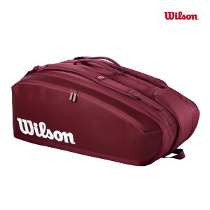 WILSON�@DEFYER Racket Bag 15PK V1�@�f�B�t�@�C�A ���P�b�g�o�b�O�@15�{���[�@WR8058001001�@�E�C���\���@���P�o�@2026�@�e�j�X