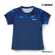 ADMIRAL スリットヘムグラフィックTEE　ATLA640-32 レディス　2026FW　アドミラル　ロイヤルブルー　スト…