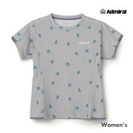 【マラソン限定！最大2,000円OFFクーポン】ADMIRAL フラワーチェックサイドフレアTEE　ATLA655-16 レディ…
