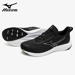 ミズノ エスペランザー2 ランニングシューズ メンズ 24SS ブラック×シルバー (K1GA244401) 4E 幅広 ワイド ESPERUNZER mizuno 靴 スニーカー
