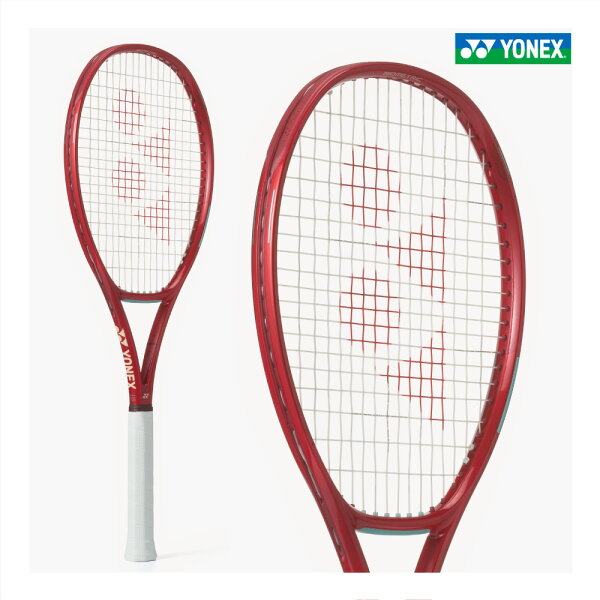 【楽天SS限定★最大2,000円OFFクーポン】YONEX　VCORE98　ブイコア98　ヨネックス　08VC98　ルビーレッド(338)　テニスラケット　2026モデル　硬式　305g