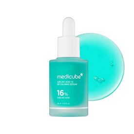 【公式正品】アゼライン酸16BBカーミングセラム 30ml（メディキューブ 韓国コスメ アゼライン酸 ナイアシンアミド トラブル 角質 皮脂 乾燥 トラブル肌 トラブル跡 潤い トーニング 痕跡 赤み 保湿 ）