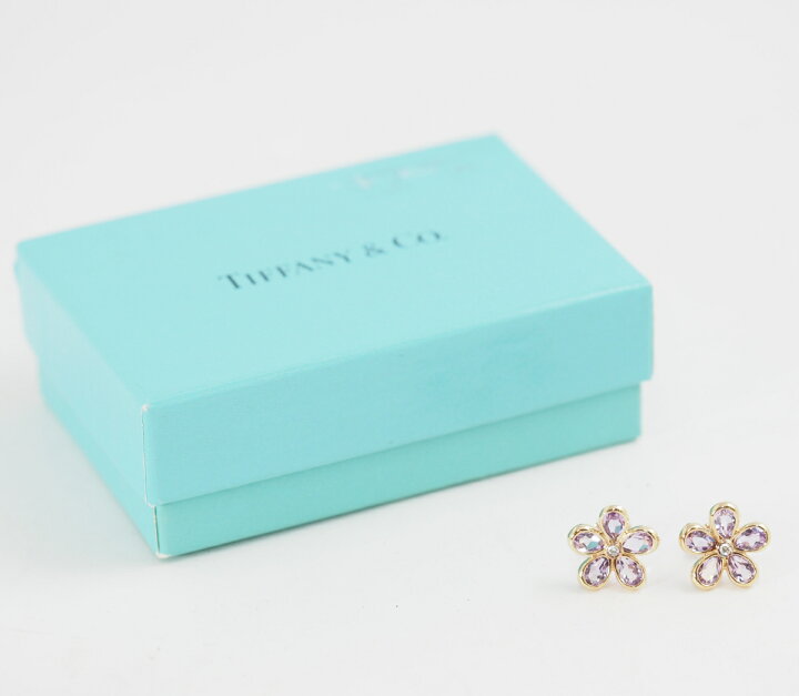 楽天市場】Tiffany＆Co. ティファニー ガーデンフラワー アメジスト 