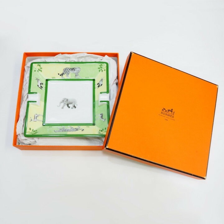 楽天市場】HERMES エルメス アフリカ サバンナ アニマル 象柄 動物 
