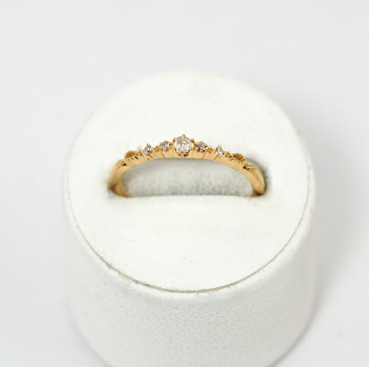 楽天市場】レターパックプラス発送 agete アガット K18イエロー  