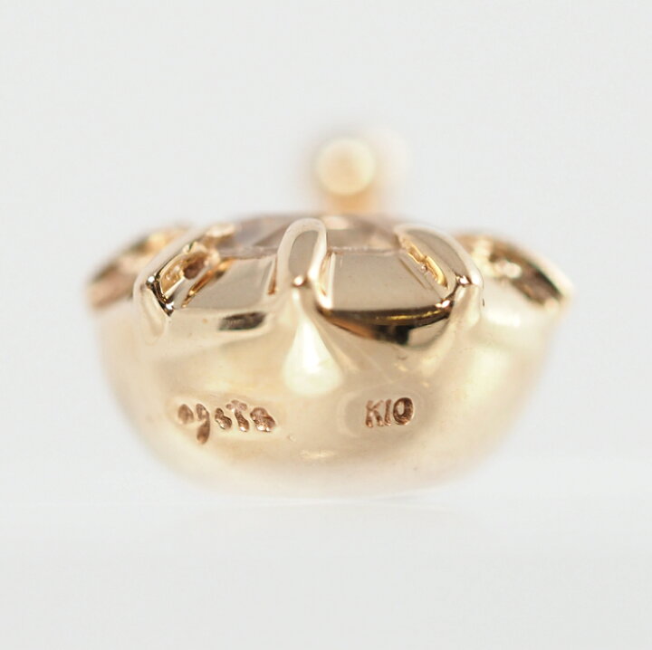 楽天市場】レターパックライト発送 agete アガット K10イエロー  